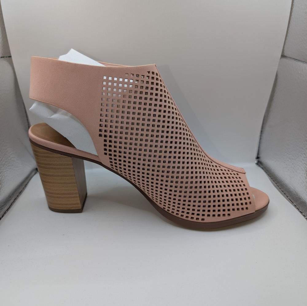 Marco Republic Tuscany Blush Peep Toe Heeled Sandals